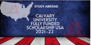 Calvary University Fully funded Scholarship USA 2021-22 