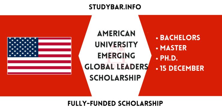 American University Emerging Global Leaders Scholarship