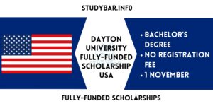 Dayton University Fully-Funded Scholarship USA