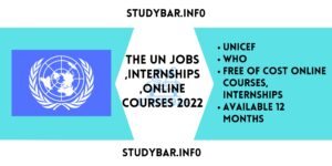 The UN jobs ,Internships ,Online Courses 2022