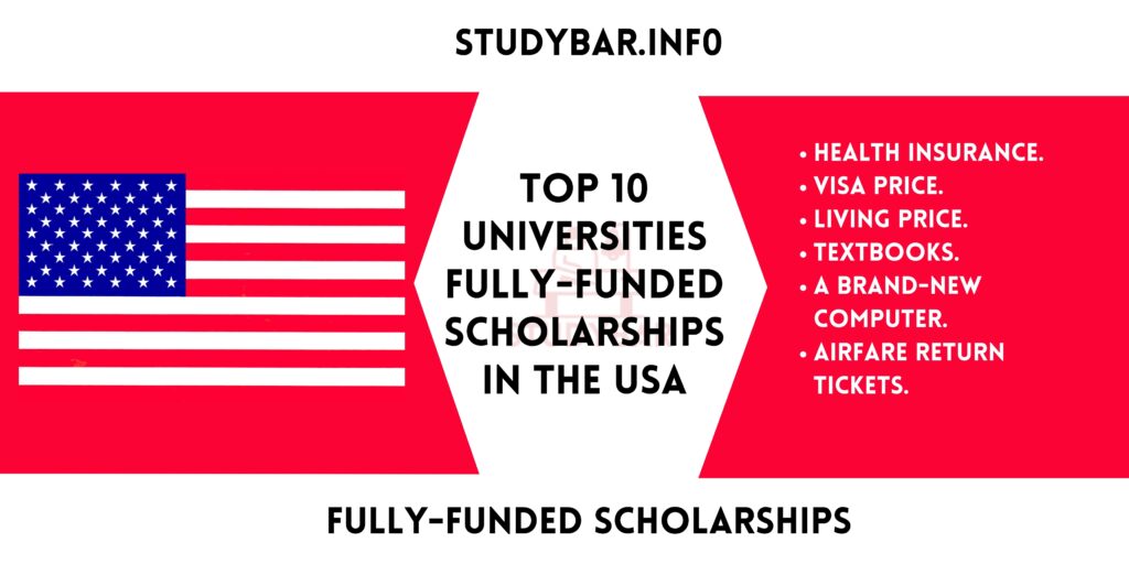 Top 10 Universities Fully-Funded Scholarships In The USA - Mv2earning