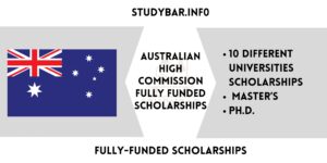 Australian High Commission Fully Funded Scholarships