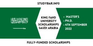 King Fahd University Scholarships Saudi Arabia