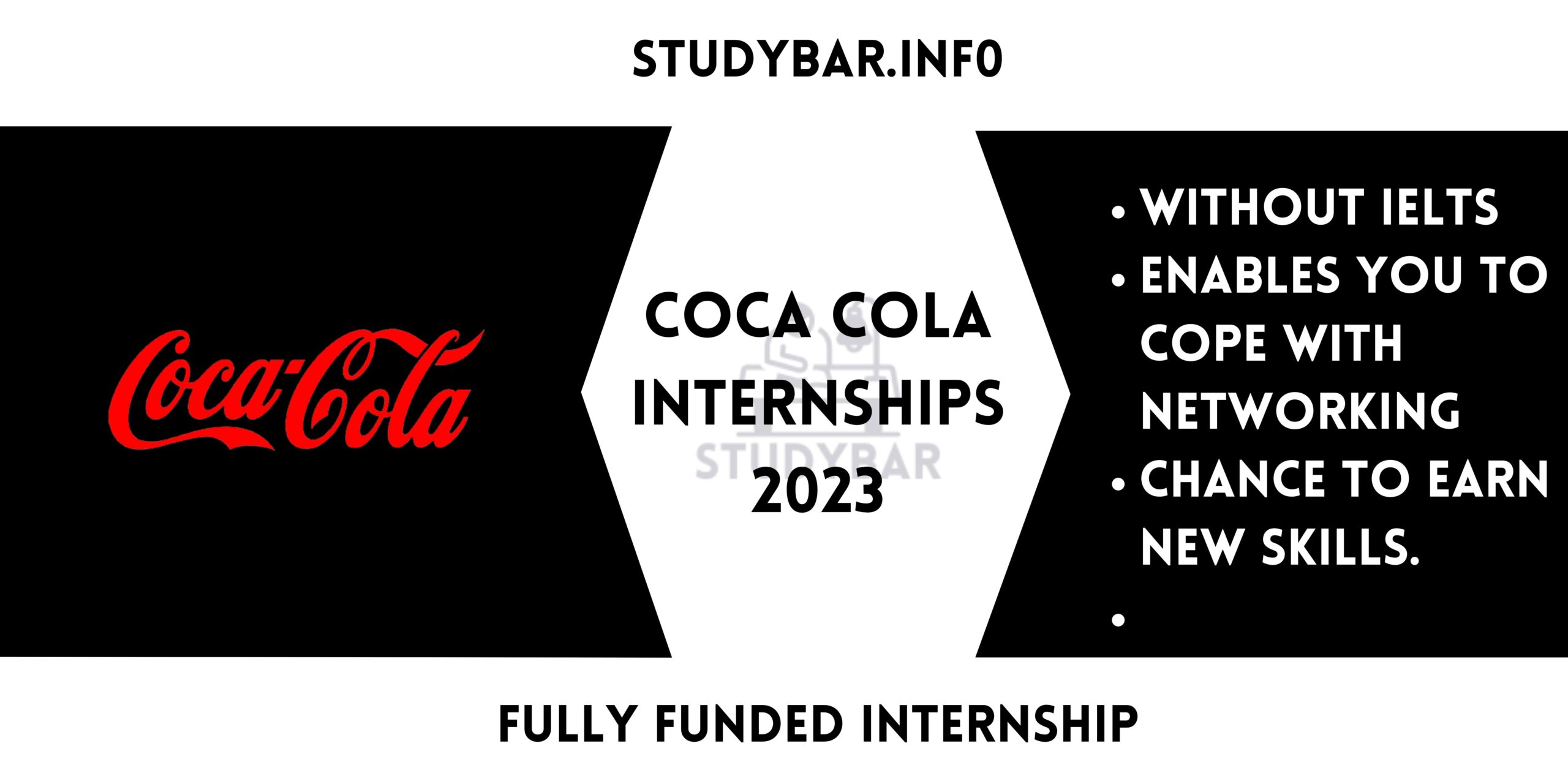 Coca Cola Internships 2024