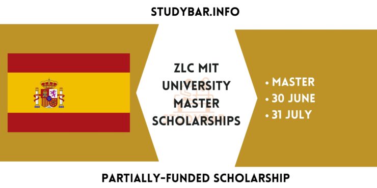 ZLC MIT University Master Scholarships