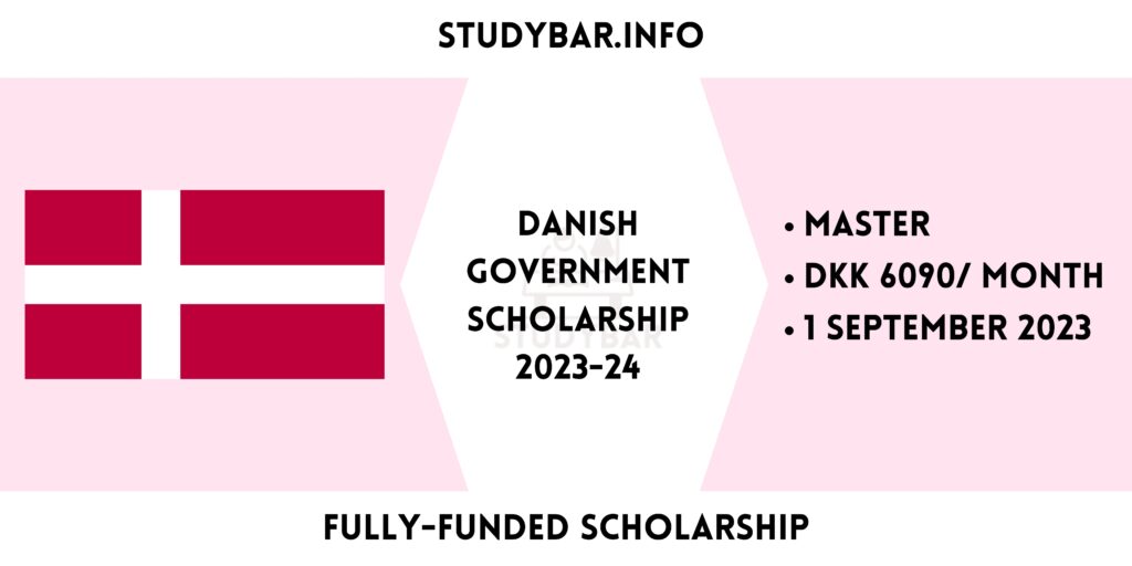 Danish Government Scholarship 2023-24