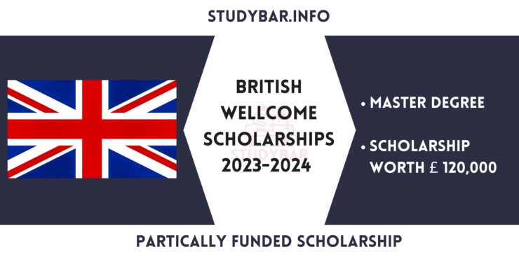 British Wellcome Scholarships 2023-2024 
