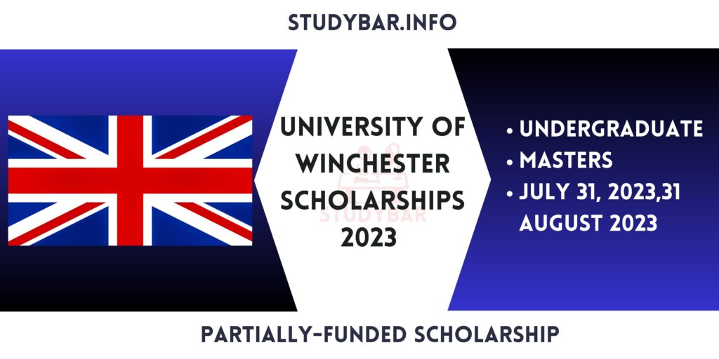 University of Winchester Scholarships 2023