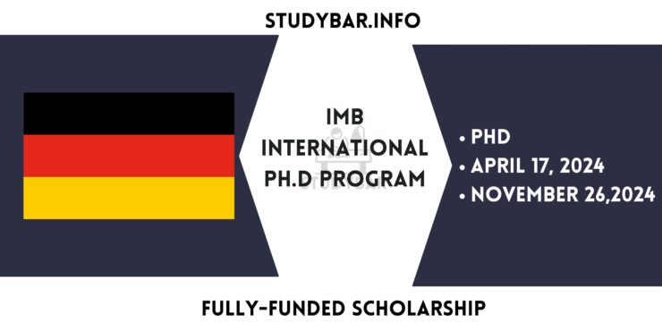 IMB International Ph.D Program