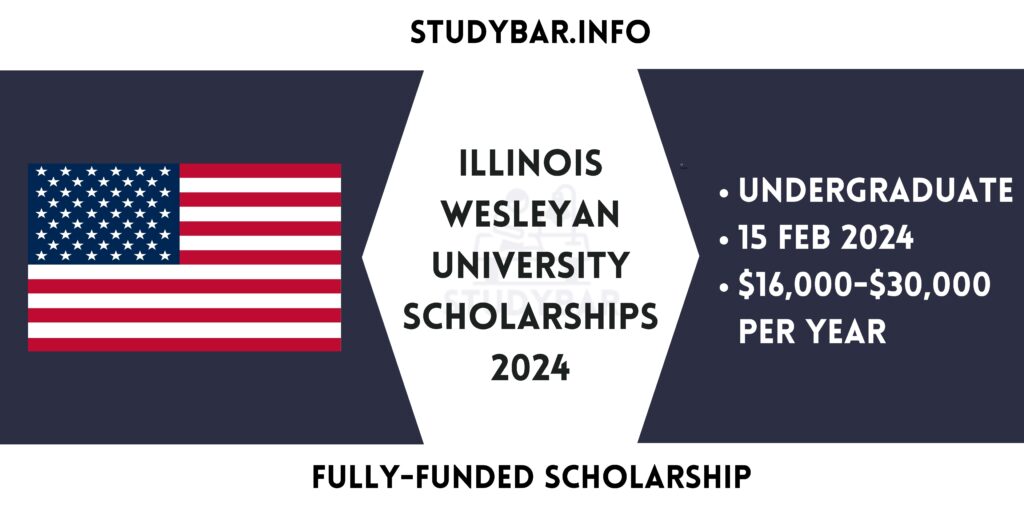 Illinois Wesleyan University Scholarships 2024