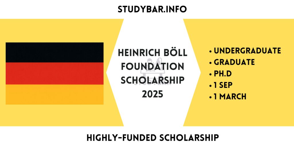 Heinrich Böll Foundation Scholarship 2025